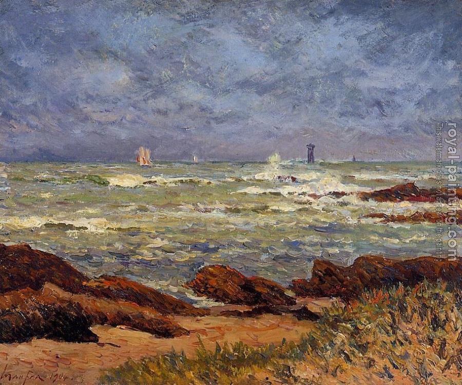 Maxime Maufra : The Barges Lighthouse